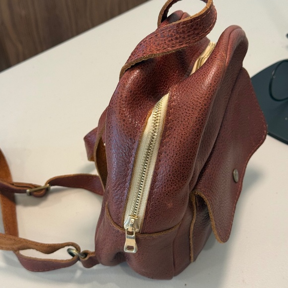 Portland Leather Goods Snap Mini Backpack - Picture 3 of 4